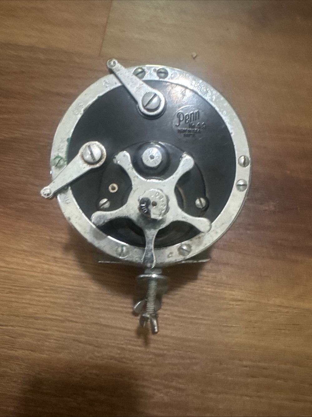 Penn Vintage No. 49 Super Mariner Saltwater Fishing Reel *NO BUCKLE*